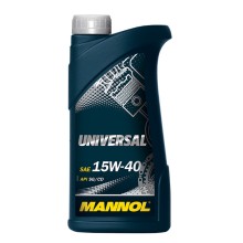 МОТОРНО МАСЛО MANNOL 15W-40 UNIVERSAL 1L