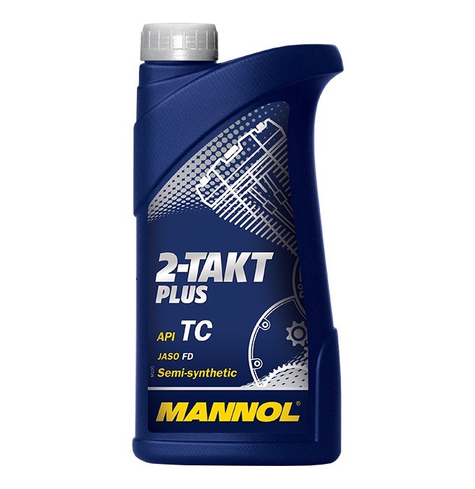 MANNOL 2T PLUS SEMI-SINTHETIC 1L