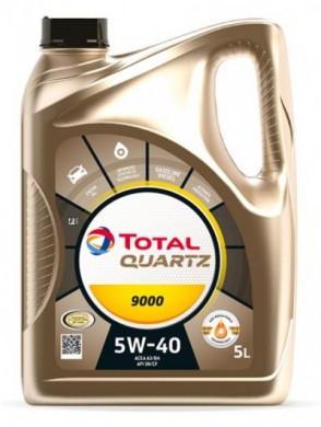 TOTAL QUARTZ 9000 5W-40 5L 